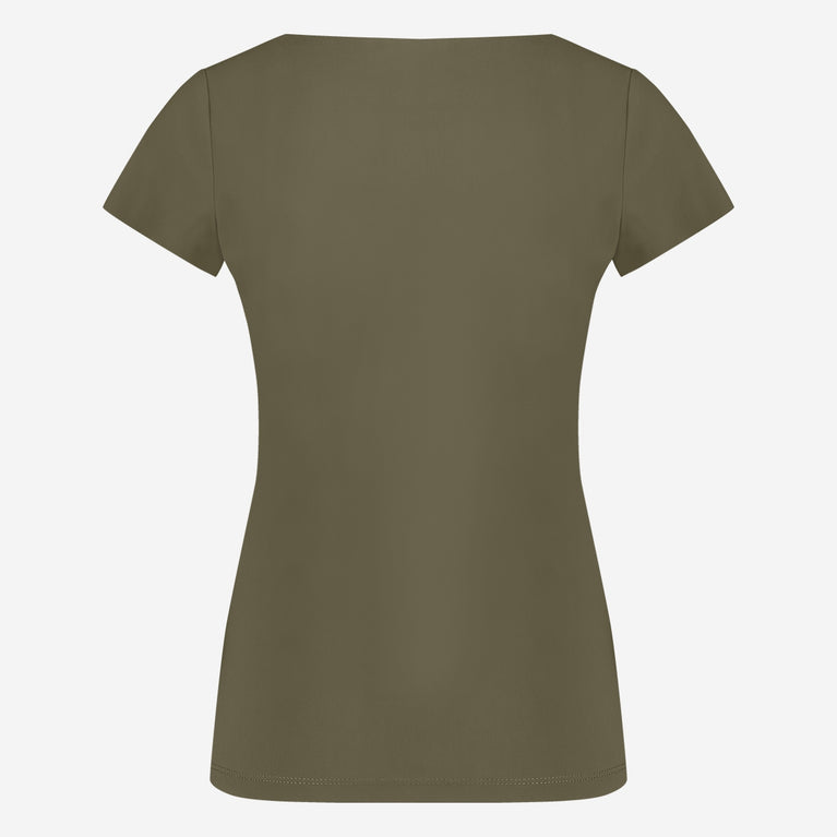T-Shirt Sara Easy Wear Technical Jersey | Army