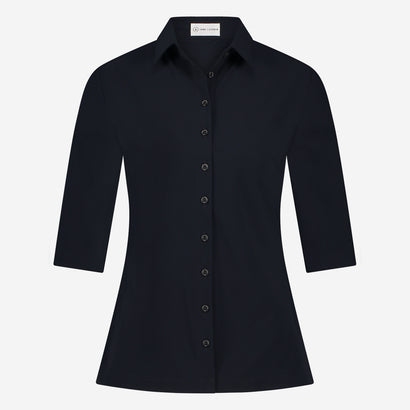 Blouse Betty Easy Wear Technical Jersey | Blue