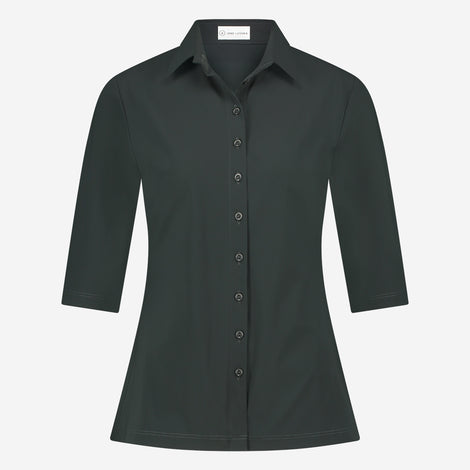Blouse Betty Easy Wear Technical Jersey | Grigio Notte