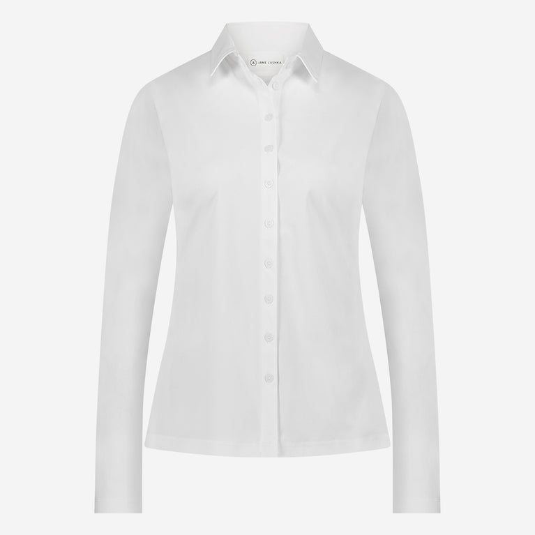 Bluse Betty Easy Wear Technical Jersey | White