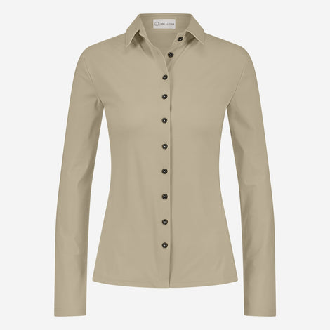 Bluse Betty Easy Wear Technical Jersey | Sand