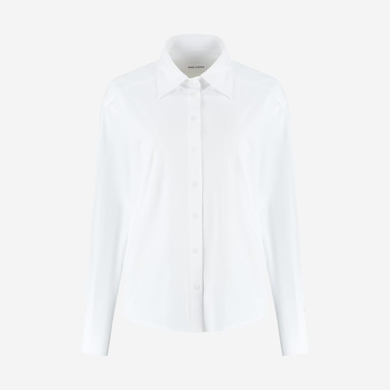 Ivona Bluse technical jersey | White