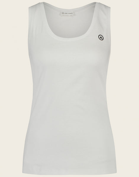 Top rips Easy Wear Organic Cotton | White