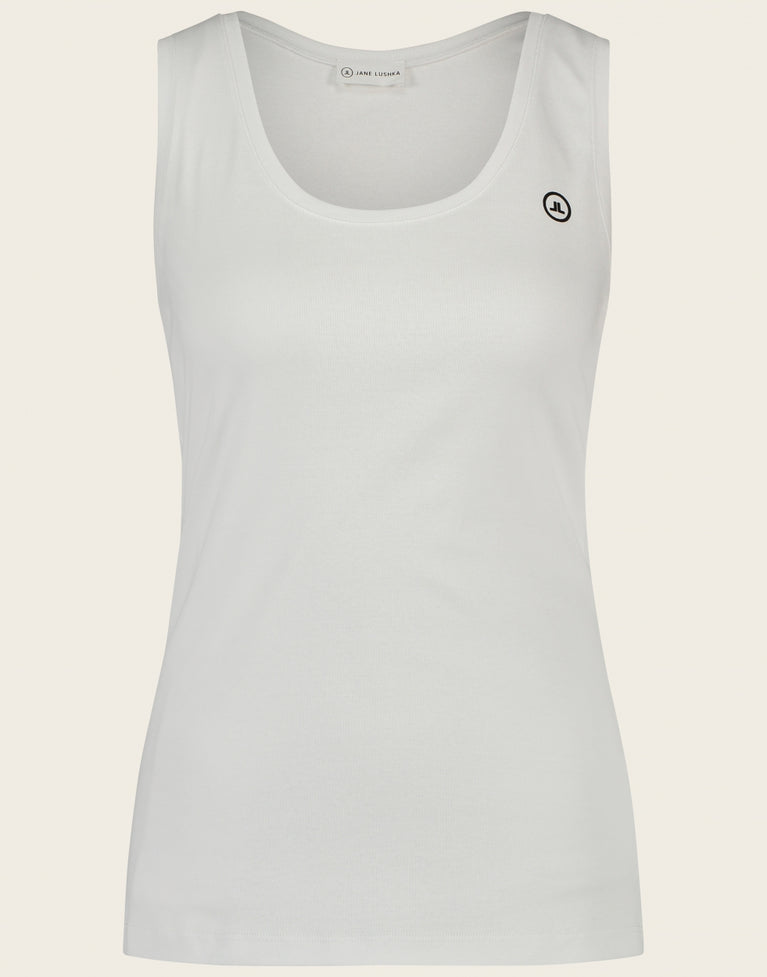 Top rips Easy Wear Organic Cotton | White