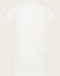 T shirt V Neck Easy Wear Organic Cotton | White