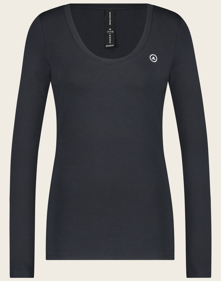 T shirt R Neck Easy Wear Organic Cotton | Blue