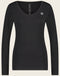 T shirt R Neck Easy Wear Organic Cotton | Black