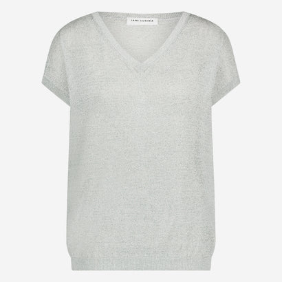 Glossy loose top 25047 | Silver