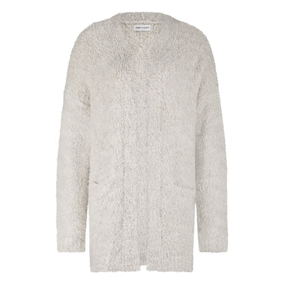 Cardigan boucle 25574 | Light Grey