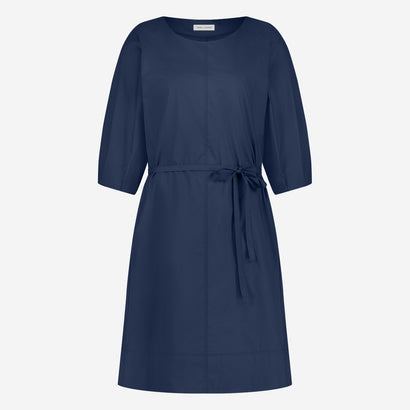 Baumwollkleid Crisalide | Dunkelblau