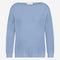 M205 seamless cotton pullover | Azzurro