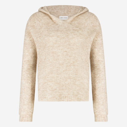 Hoodie pullover H22167 | Beige
