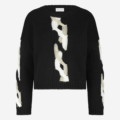 Fancy Pullover H25036 | Black