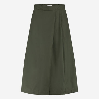Alissa taffeta skirt | Army