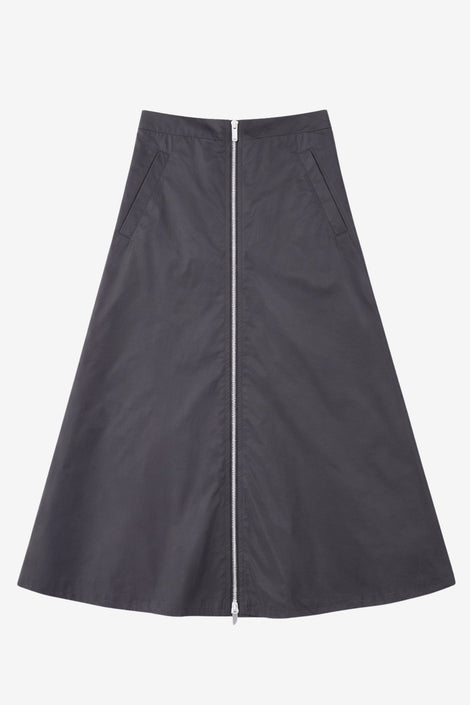 Bardolino Taft zipper Rock | Grigio