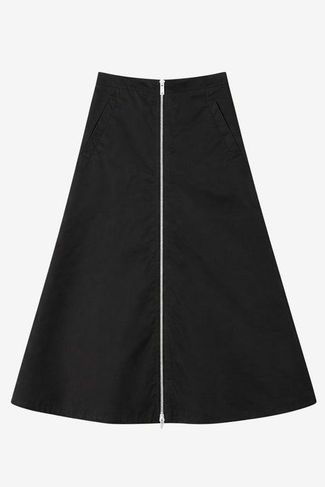 Bardolino Taft zipper Rock | Nero