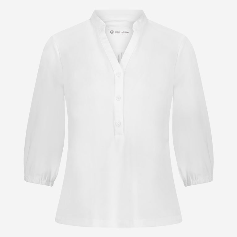 Bluse Bella Technical Jersey | White