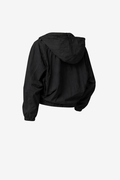 Asuka taffeta jacket | Black
