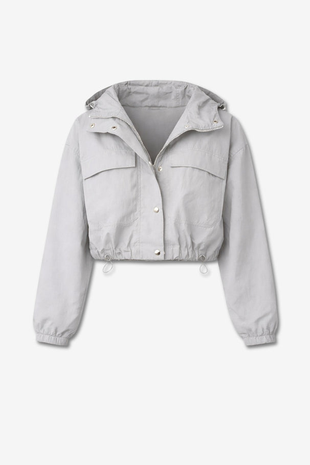 Asuka taffeta jacket Asuka taffeta jacket | Light Grey