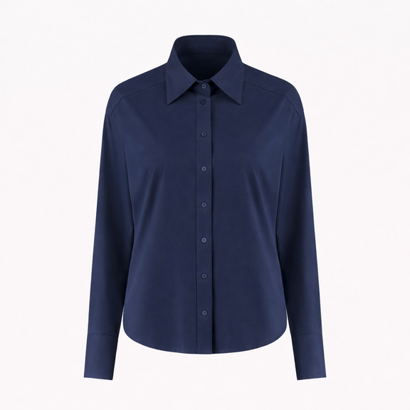 Ivona blouse technical jersey | Blue