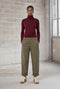 Janice Viskose top | Bordeaux