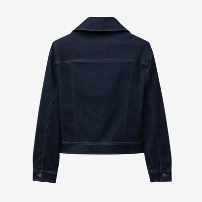 Dramak fancy denimjakke | Mørkeblå