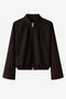Eliana Jack technical jersey | Chocolate