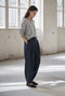 Elodie viscose blend barel broek | Blue Denim