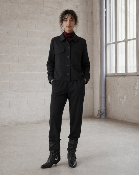 Ermanno Jacke technical jersey | Black