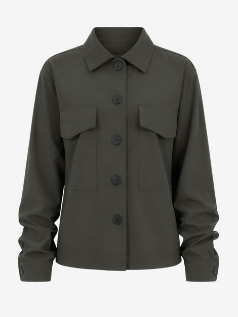 Ermanno Jacke technical jersey | Army