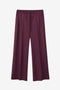 Evo wide-leg technical jersey Hose | Cherry