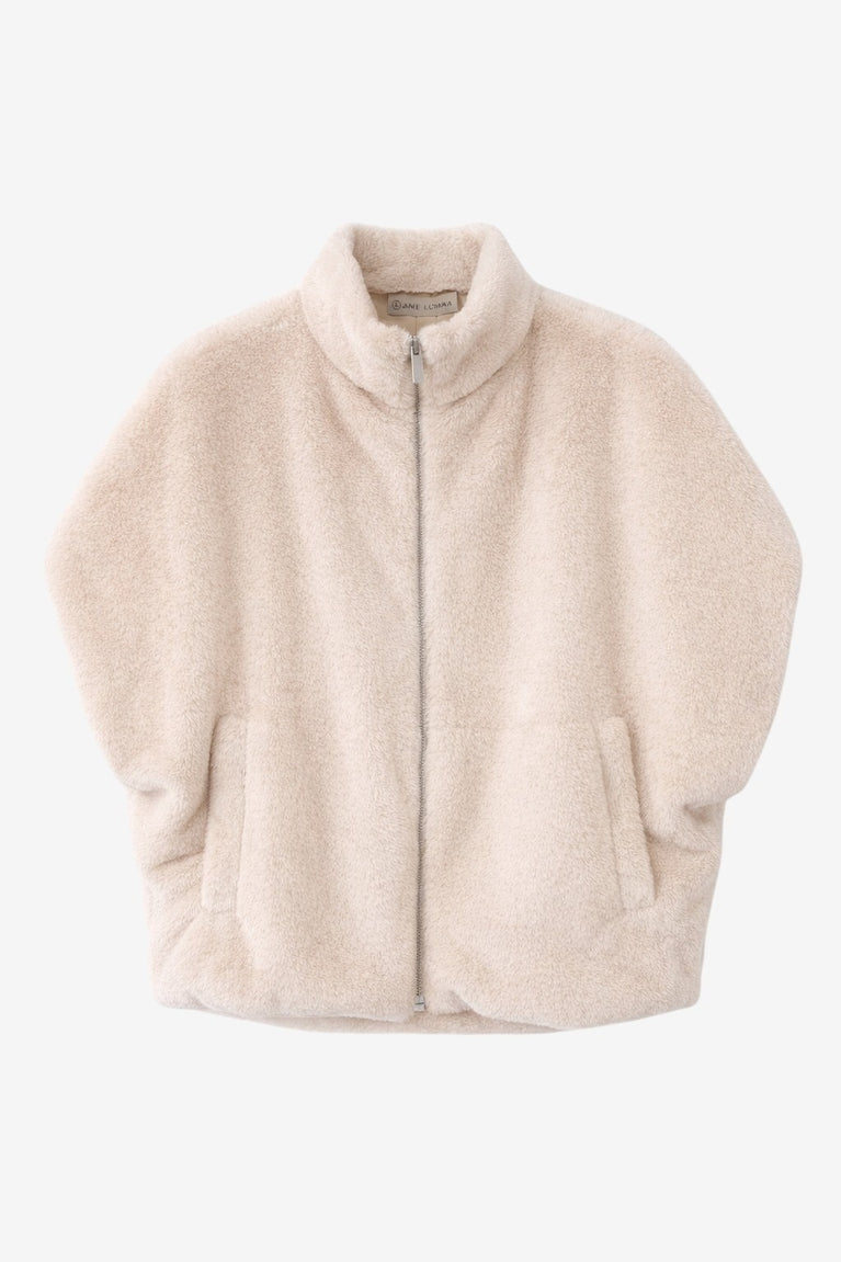 Faux fur Weste MKR 42064 | Panna