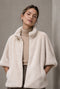Faux fur Weste MKR 42064 | Panna