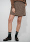 Flo check mini cottton Rock | Brown