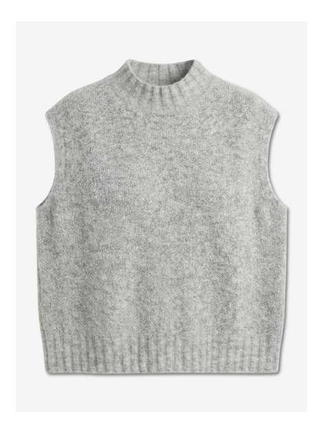 Abigail alpaca Weste EX H24179 | Grey