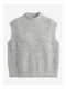 Abigail alpaca Weste EX H24179 | Grey