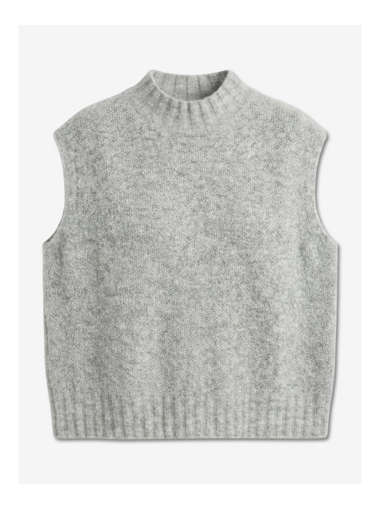 Abigail alpaca Weste EX H24179 | Grey