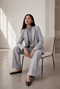 Sirmione viscose flair pants | Grigio