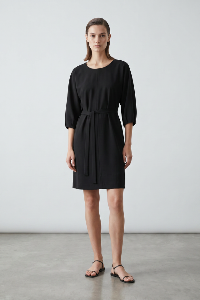 Lide dress technical jersey Lide dress technical jersey | Black