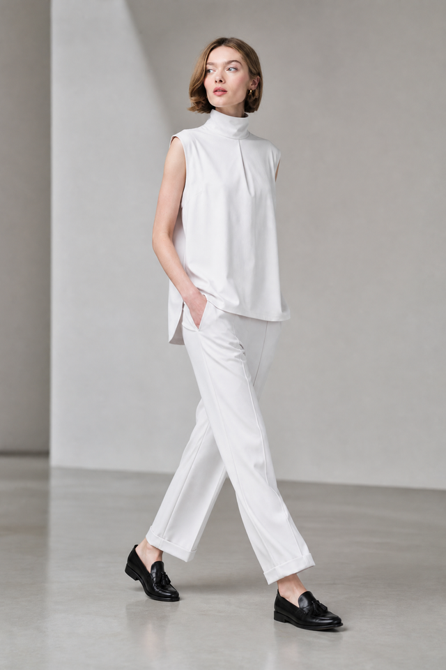 IrenaN structure technical jersey pants IrenaN structure technical jersey pants | Sand