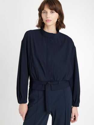 Ian jacket technical jersey | Blue