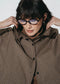 Iconic check Baumwolle bomber Jacke | Brown
