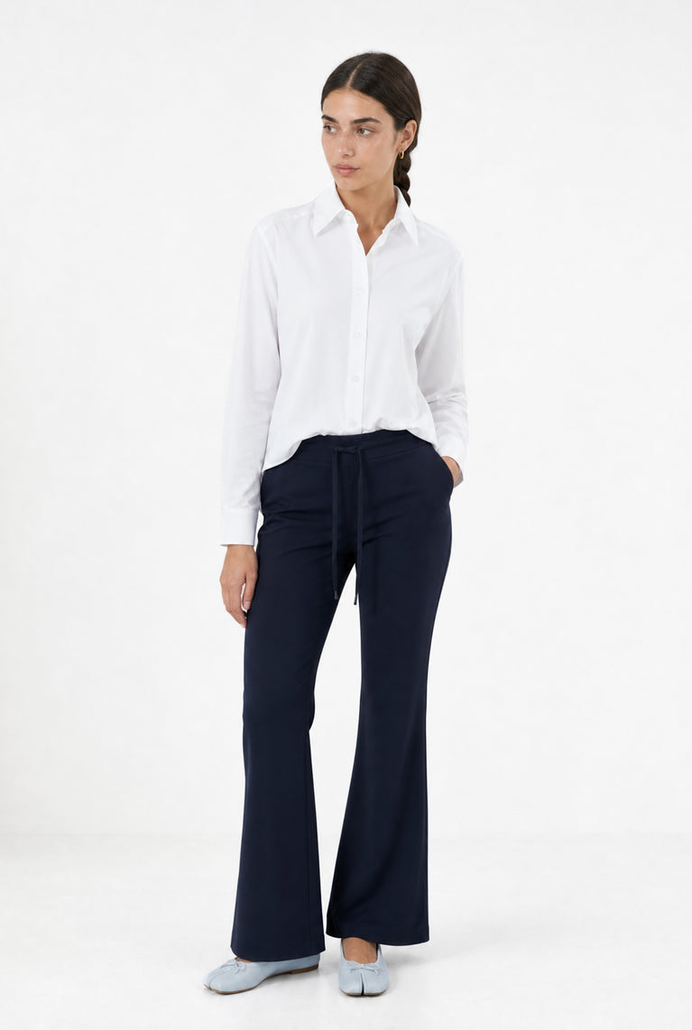Ivona blouse technical jersey | White