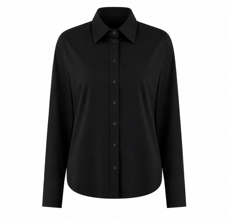 Ivona Bluse technical jersey | Black