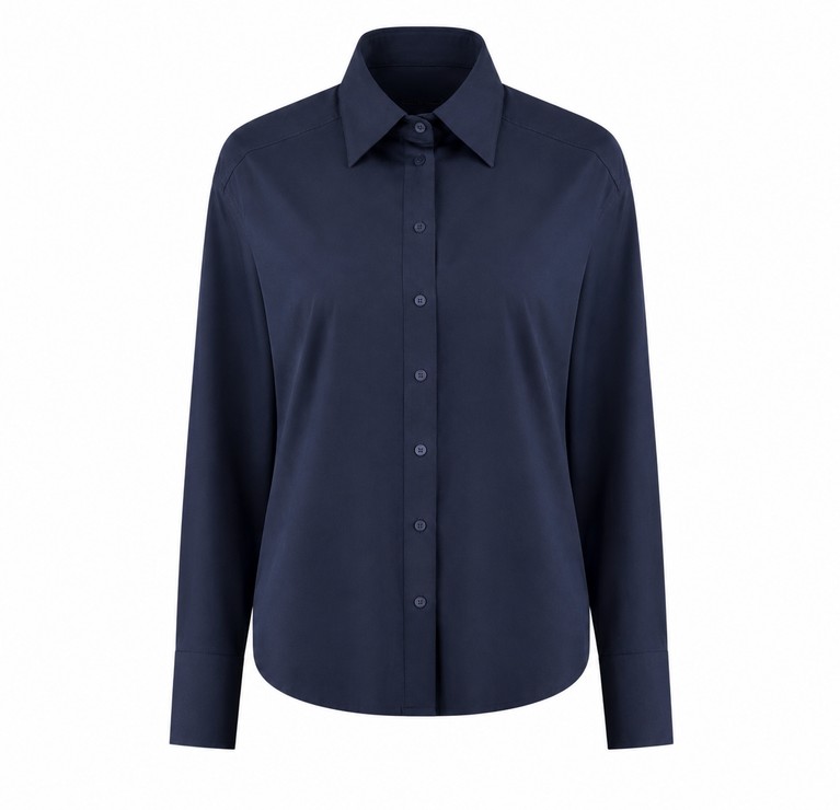 Ivona Bluse technical jersey | Blue