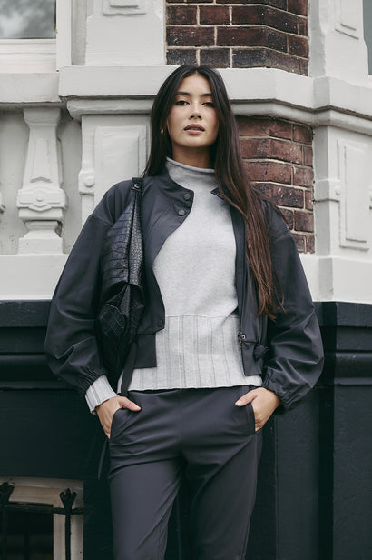 Veste Ian Technical Jersey | Gris