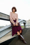 Tine skirt technical jersey | Cherry