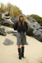Monna viscose short pants | Dark Grey