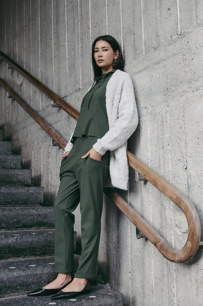 Cardigan boucle 25574 | Light Grey