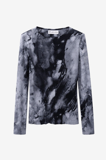 Janette allover print top | Allover